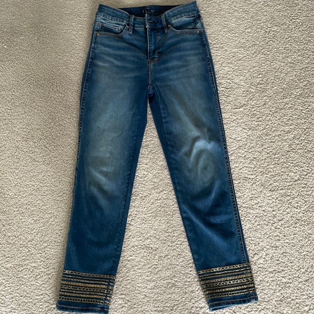 White House black market crop jeans